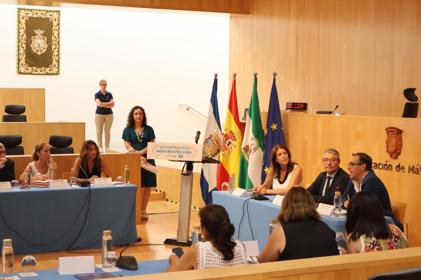 El Foro Metrópolis Global sobre Educación y Formación reúne a los regidores malagueños 