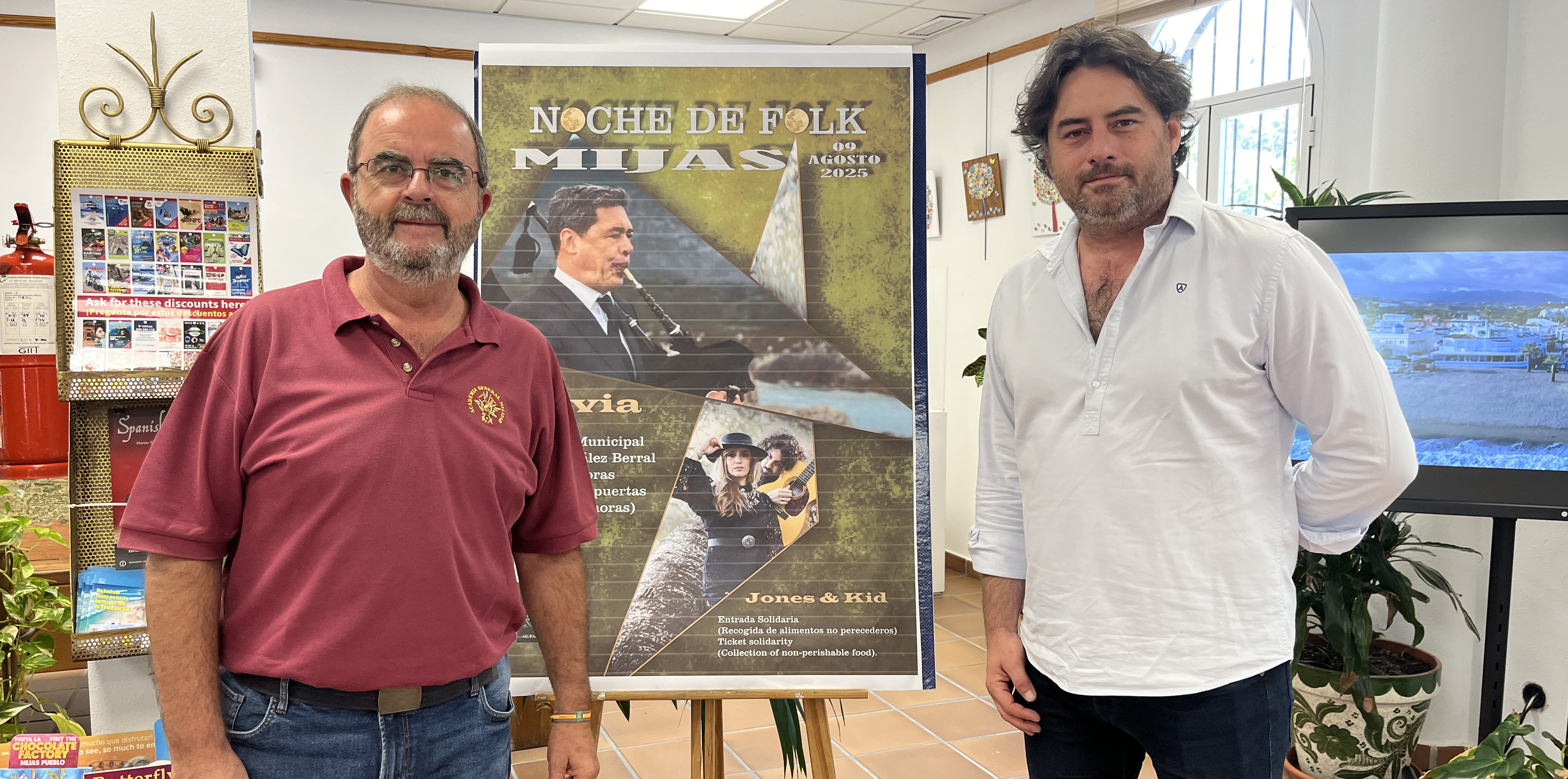 Hevia, cabeza de cartel de La Noche de Folk de Mijas